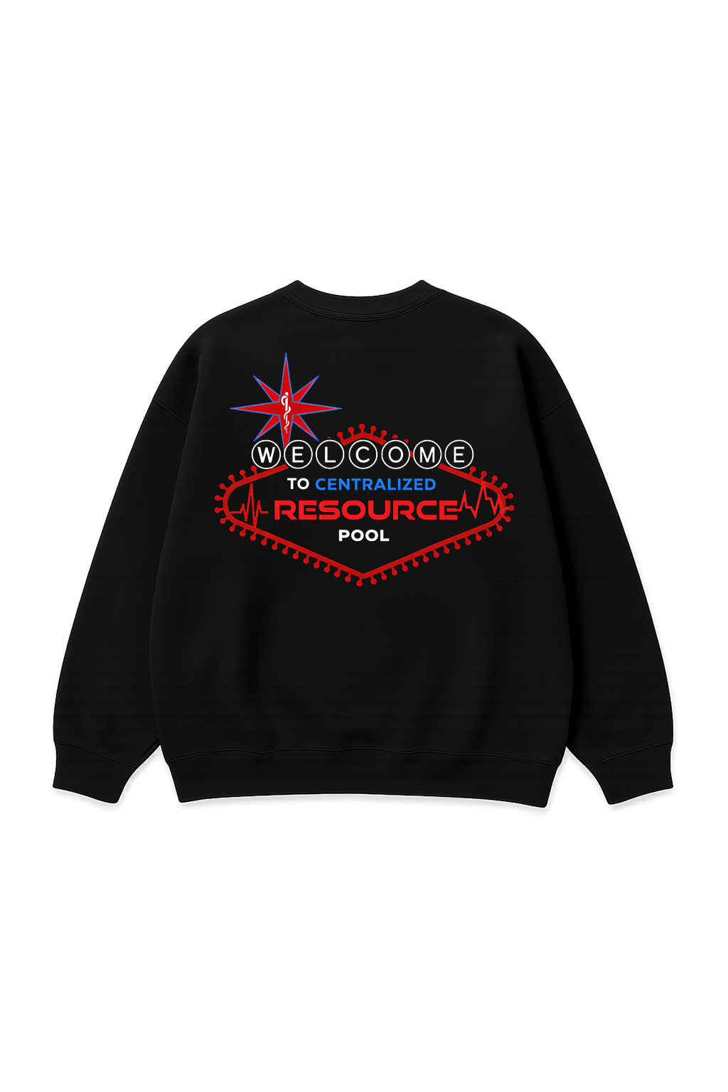 (CRP) VEGAS LIGHTS SWEATSHIRT (CUSTOMIZED)