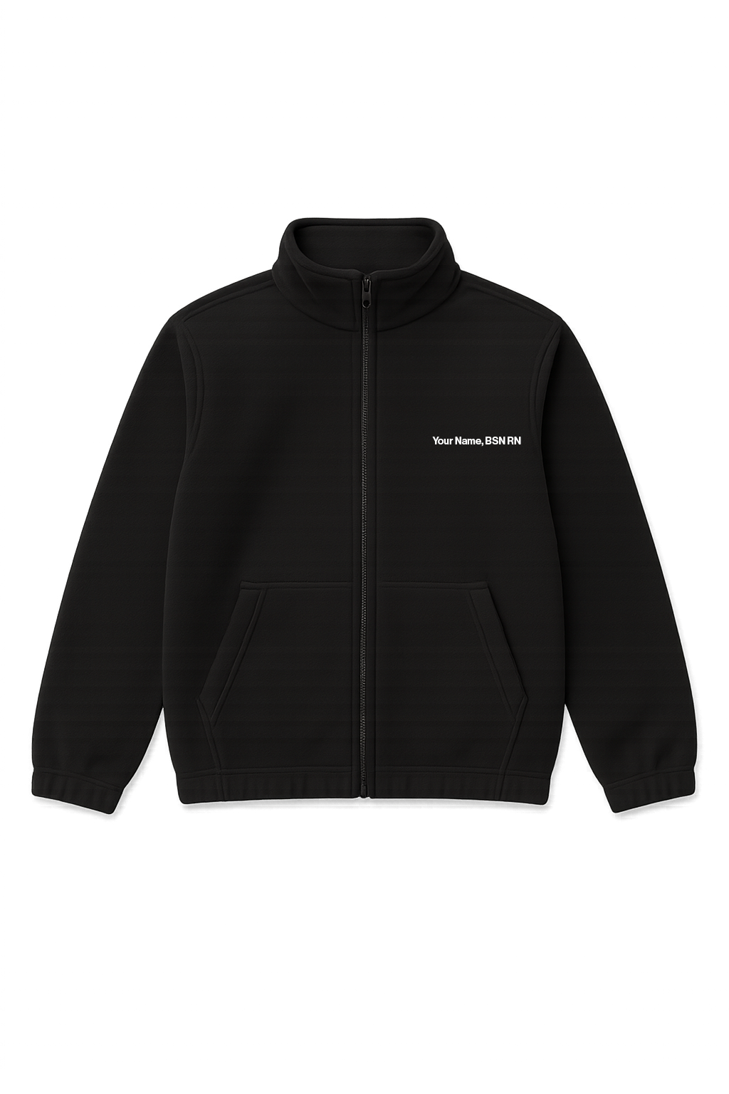 VEGAS LIGHTS FLEECE ZIP UP (CUSTOMIZED)